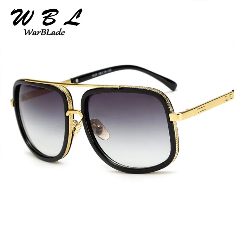 

WarBLade Oversized Men Sunglasses Men Luxury Brand Women Sun Glasses Square Male Gafas De Sol Female Sunglasses For Men Women