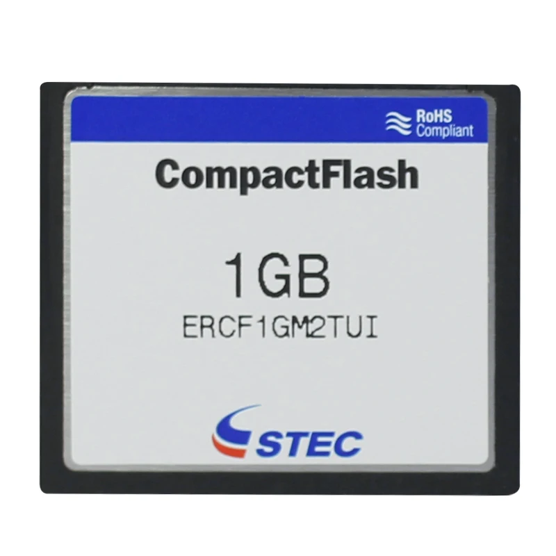 Небольшая емкость! STEC 128MB 256MB 512MB 1GB CompactFlash компактная флеш-карта памяти CF карта - Емкость: 1 ГБ