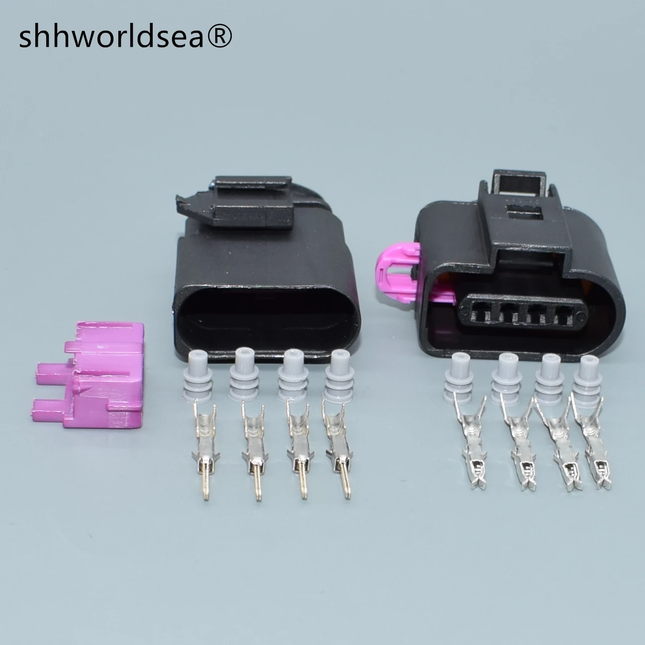Shhworldsea 1.5mm Male&female Kit 4 Way Air Press Sensor Connector