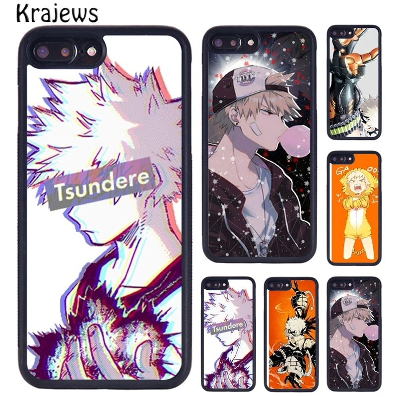 Чехол krajew Katsuki Bakugo моя геройская Академия для телефона iPhone 5 6 S 7 8 plus 11 12 Pro X XR XS Max