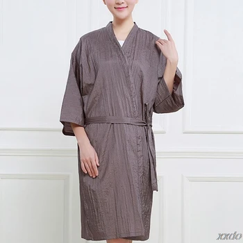 

Salon Salon Client Robe Gown Lightweight Quick-dry Kimono Smock Cape Dress Hair Dye Shampoo Makeup Client Apparel Uniform Style