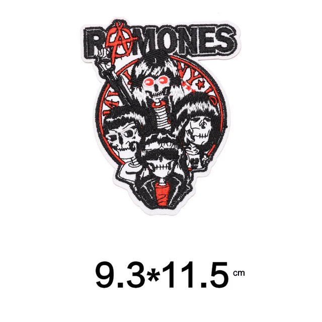 RAMONES embroidered patches for clothes