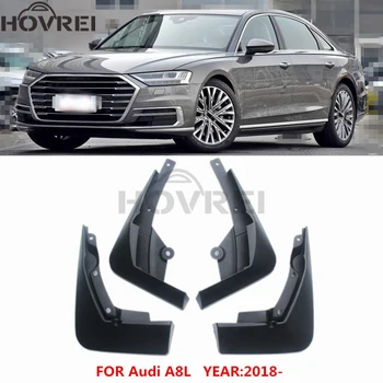 

4pcs/set Car mudguards for Audi A8 D5 2018 2019 2020 Front Rear Mud Flaps Fender Splash Guards mudflaps Car Styling