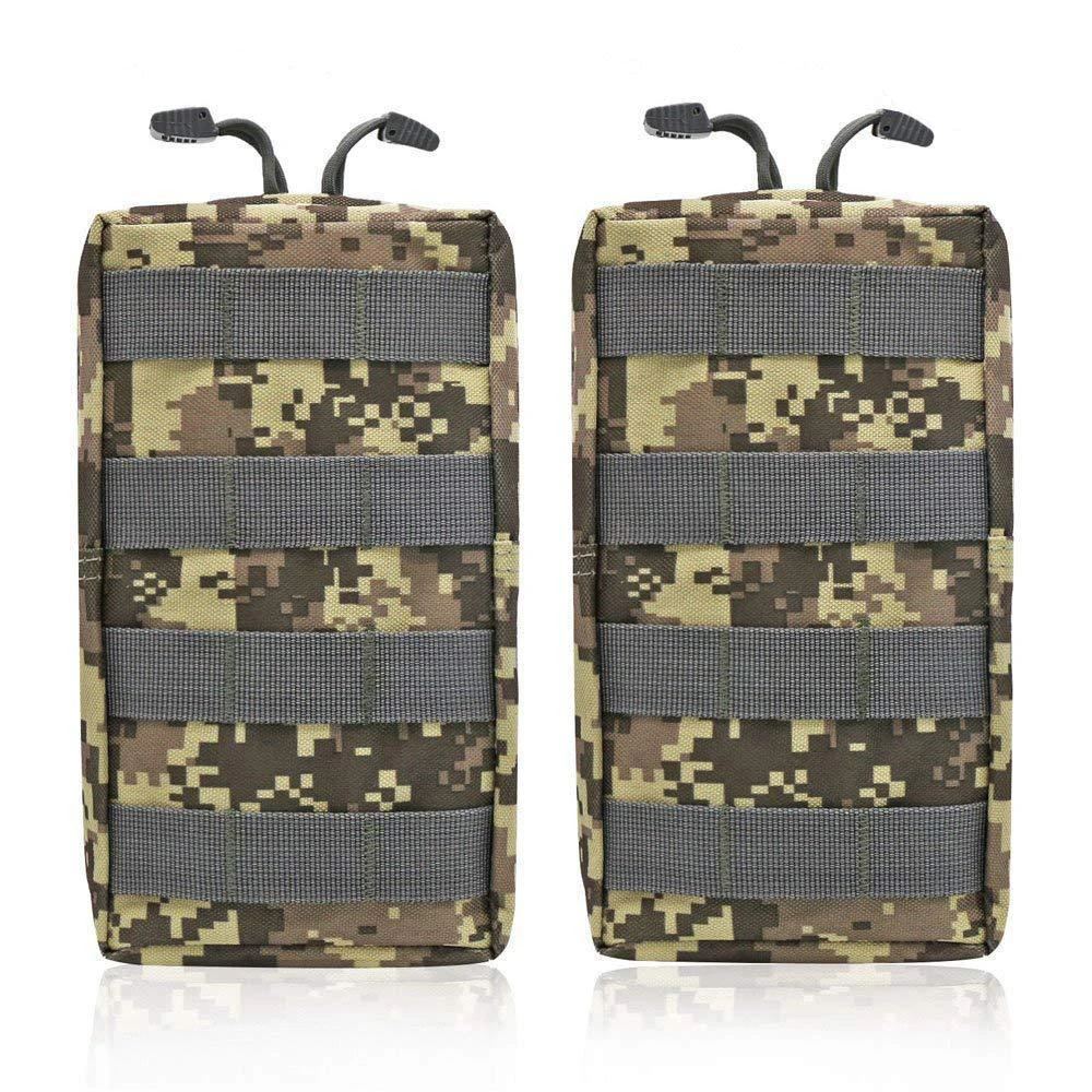 ACU Тактический Molle универсальный чехол Спортивный Держатель Сумка военный страйкбол жилет поясная сумка для гаджет для использования на открытом воздухе Охота Wasit пакет оборудования - Цвет: ACU