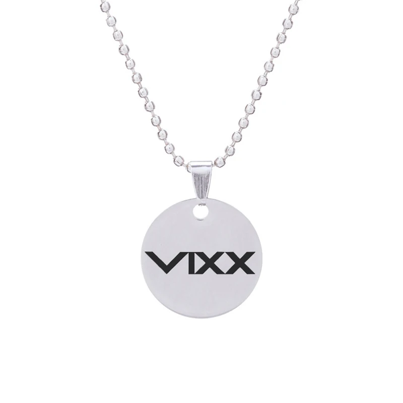 KPOP Vixx Got7 BTOB Bap, красное бархатное детское ожерелье с подвеской, ювелирные изделия из нержавеющей стали, подарки для мужчин и женщин