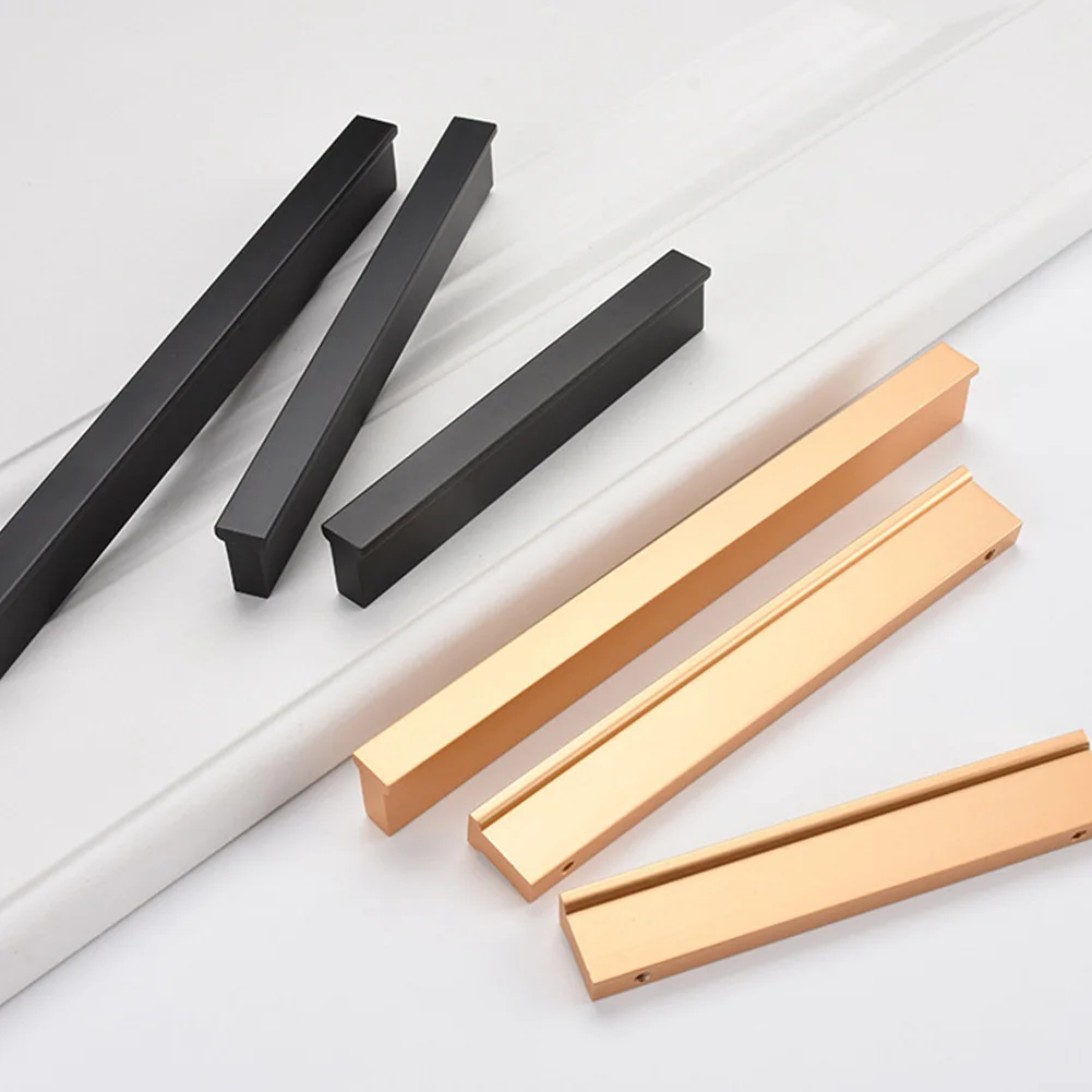 

12Pcs Europe Style Wardrobe Cabinet Handles T/L Bar Aluminum Alloy Kitchen Cupboard Pulls Drawer Knobs Furniture Handle Hardware