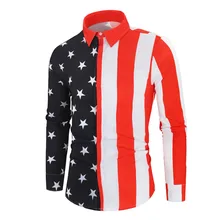 Высокое качество Для мужчин рубашка модный бренд Повседневное Тонкий геометрический принт рубашка с длинными рукавами Для мужчин деловая, общественная белая верхняя одежда