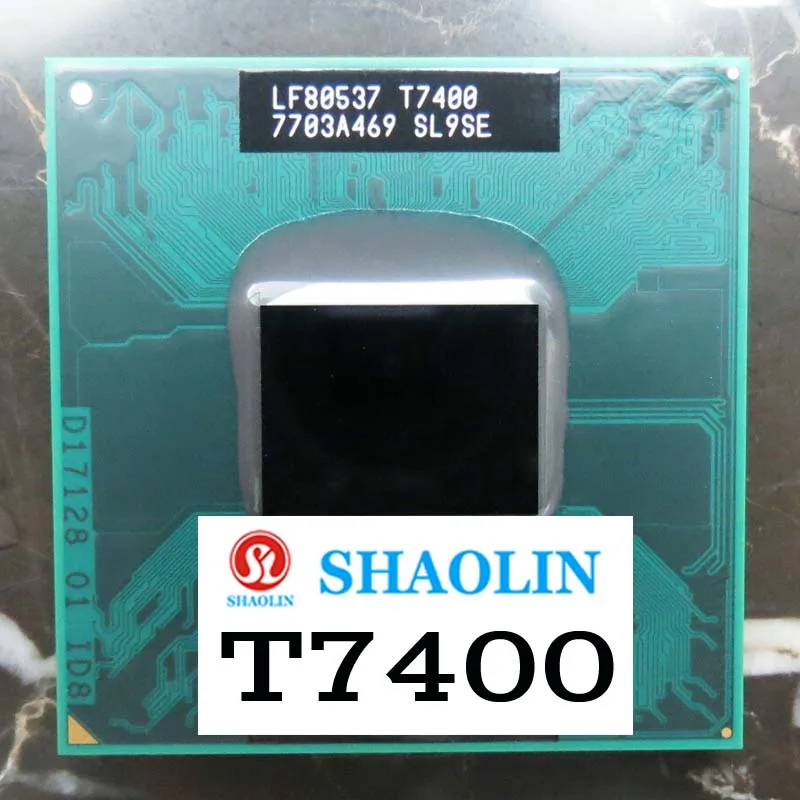 T7600 T7400 T7200 двухъядерный двухпотоковый ЦПУ процессор Socket M / mPGA479MT ноутбук ЦП