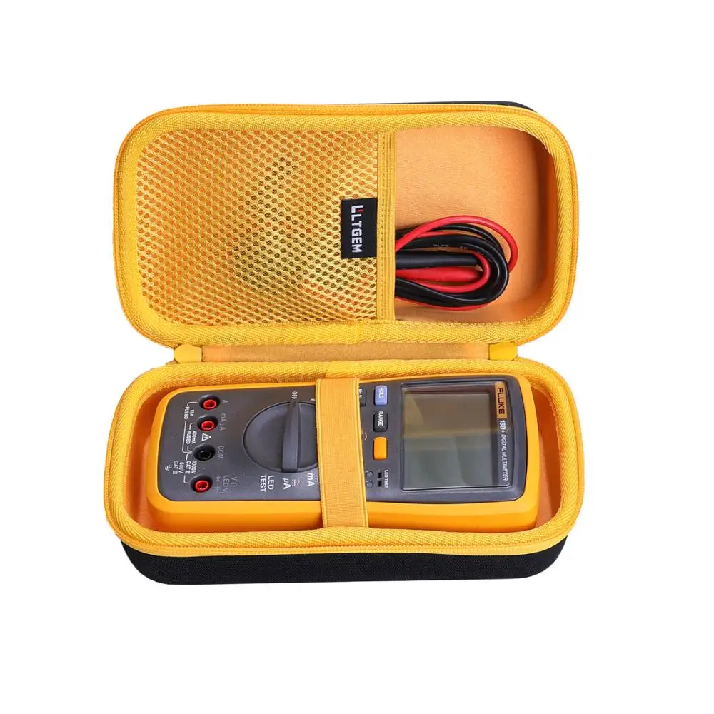 LTGEM Waterproof EVA Hard Case For SSEYL FLUKE 18B+ Digital Multimeter F18B+