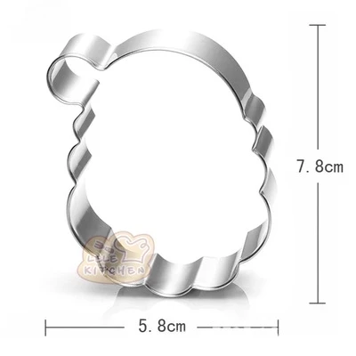 Stainless Steel Heart Shape Cookies Cutters 3 Size, cookie cutter, cookie mould, fondant cutter, baking mold, baking decorating tools