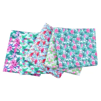 

50*140cm Flamingo Bullet Textured Liverpool Patchwork Tissue Kids home textile for Sewing Doll fabric sewing fabric cotton
