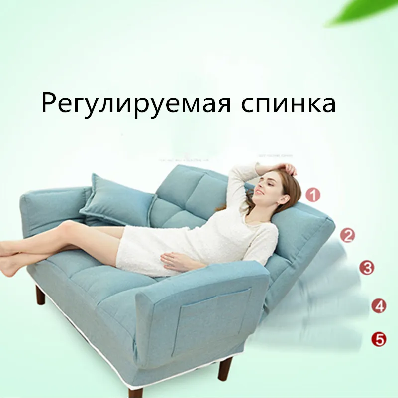 Складной офисный диван кровать Кресло для отдыха с 2 подушками складное кресло