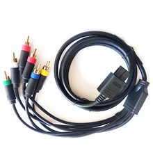 Cabo de cabo composto multifuncional rgb/rgbs para nintend ngc n64 para cabos de substituição do console do jogo de sfc