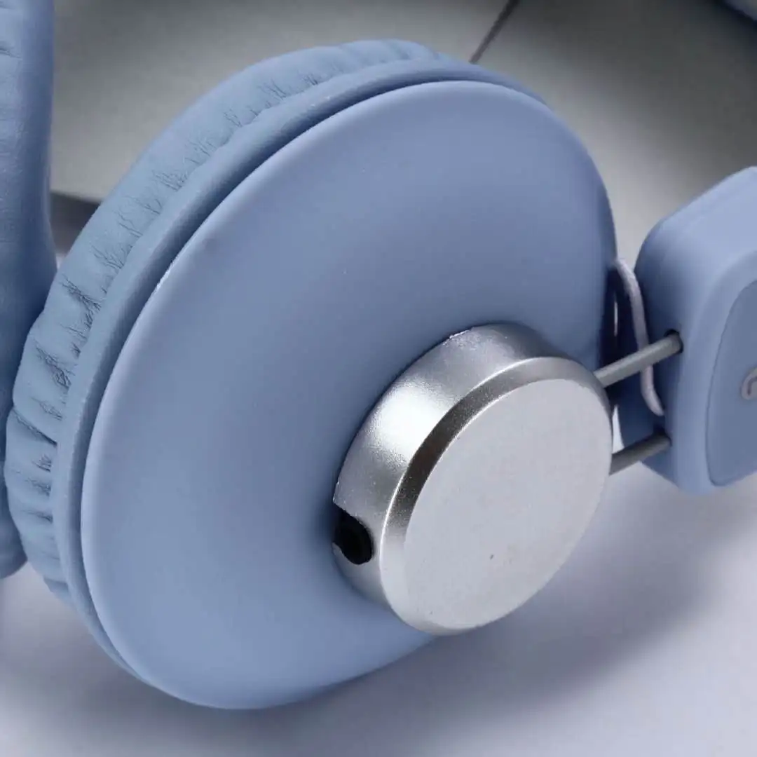 Fashion Cute Headphones Candy Color Foldable Kids Headset with Mic Earphone for Laptop Mp3 player Tablet Girl Children Headsets