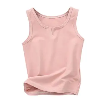 

Summer Baby Cotton Camisole Undershirt Toddler Infant Vest Clothes 2020 New Arrival