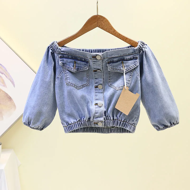

Women's Denim Jacket Coat 2020 Spring New Jean Jacket Women Coats Outerwear Short Blue Denim Jackets Female
