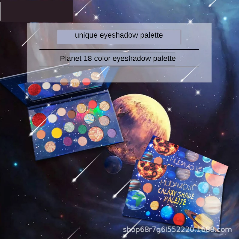 

2020 Beauty Glazed 18 Color Shades Studio star Makeup Eyeshadow Palette Highlighter Shimmer Make upPigment Eye Shadow Pallete