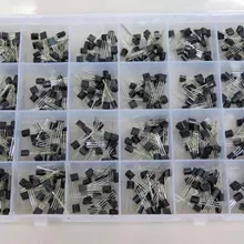 24 значения TO-92 Ассортимент Набор сортированных каждый BC327 BC337 BC517 BC547 BC548 BC549 2N2222 3906 3904 5401 5551 C945 1015