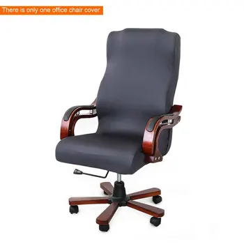 

Protective High Back Removable Stretch Solid Color Computer Seat Office Chair Cover Thickened Modern Simplism Living Room
