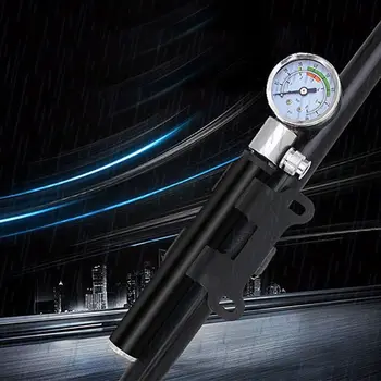 

1 PC Mini Bike Pump with Gauge High Pressure Meter Bicycle Air Supply Inflator