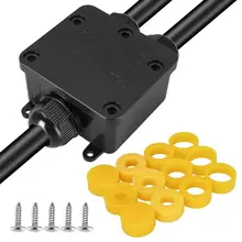 3-сторонний выход распределительная коробка Клеммная коробка распределения Кабельный разъем Водонепроницаемый комплект поставки