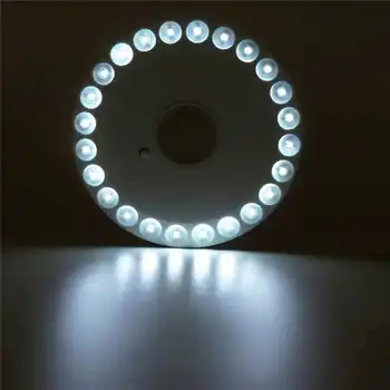 

LED Umbrella Light Portable Camping Lantern 24 LED AA Battery Hanging Tent Lamp Round Lamp