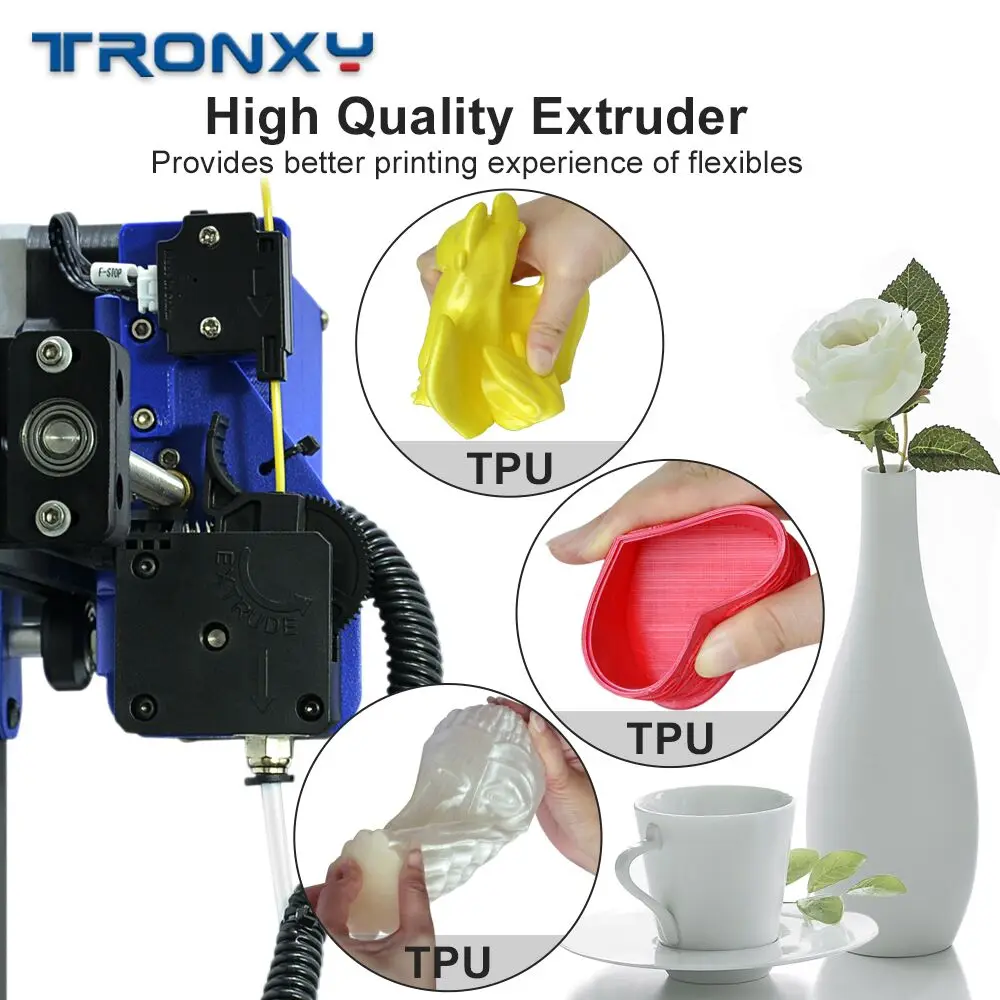 Новейший комплект для 3D-принтера Tronxy XY-2 Pro быстромонтируемый 255*255*260 мм Поддержка автоматического выравнивания восстановления печати нити запуска обнаружения