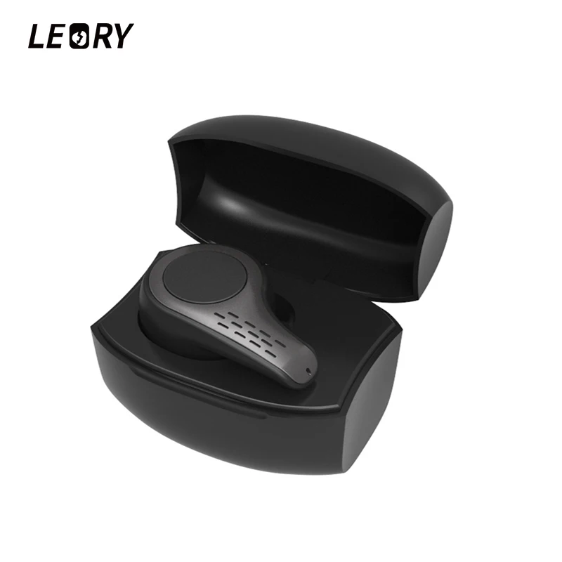 LEORY S9 беспроводной bluetooth 5,0 один наушник HiFi мини портативный гарнитура наушники с зарядным устройством