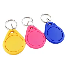 10 шт. 125 кГц карта с контролем доступа EM4305 бесконтактные брелоки брелок для ключей жетон для копира