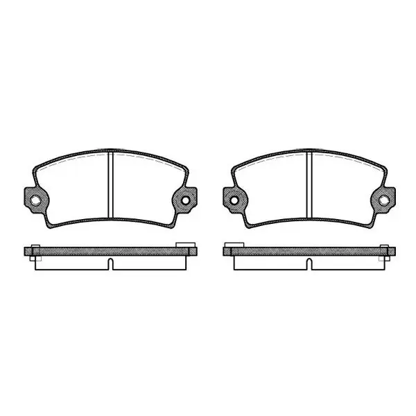 Disc pads.  Peugeot 305/1.3/1.5/1.5D 77-82/104/0.9/1.1 | Автомобили и - Цена: 