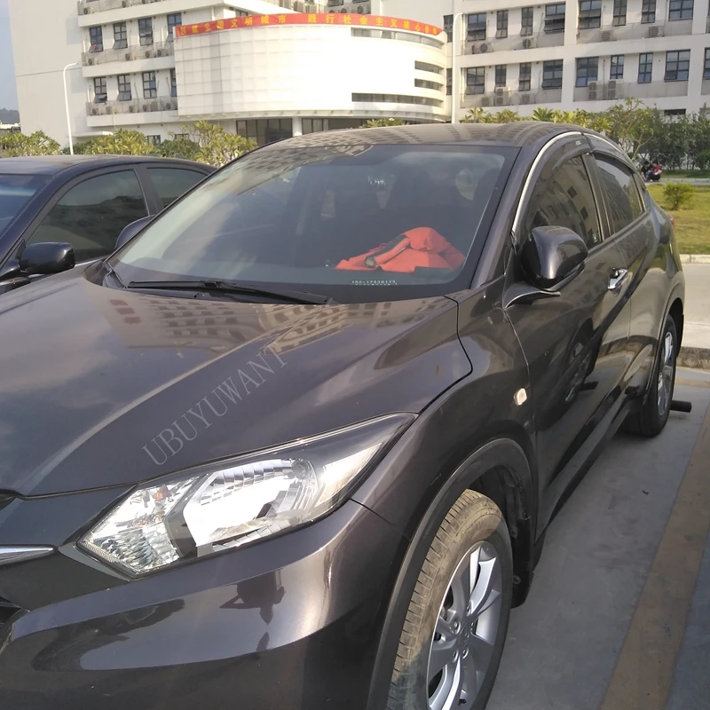 Подходит для Honda Vezel XRV XR-V 4 шт./компл. окна козырек Vent Оттенки Защита от солнца дождь дефлектор гвардии авто аксессуары