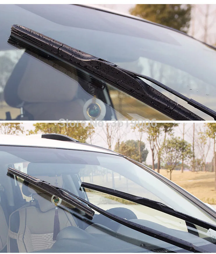 2 шт передние мягкие резиновые щетки стеклоочистителя ветрового стекла для Toyota RAV4 2009