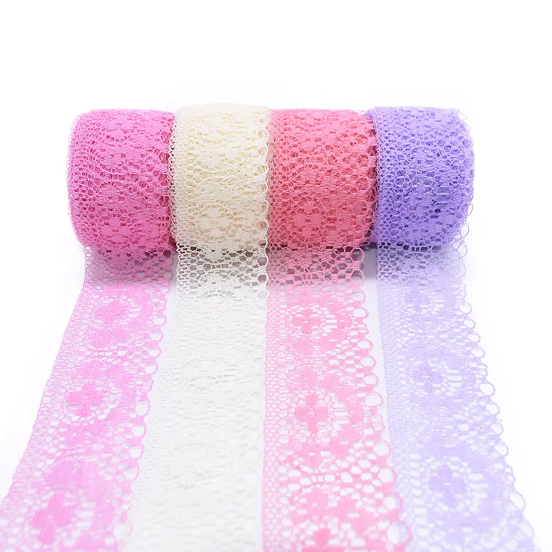 

10/20M Super Soft Mesh Lace Ribbon Decor Colored Xmas Saint Ribbons for Wedding Festive Gift Wrapper Supplies DIY Sewing Crafts