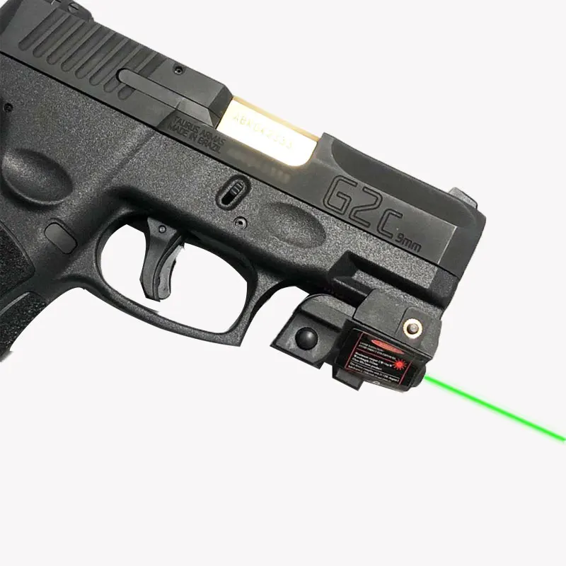 Mirino Laser Rosso Ricaricabile Per Pistola, Glock 19, Mini Green Mira Laser, G2C, Accessori Da Combattimento, G2C