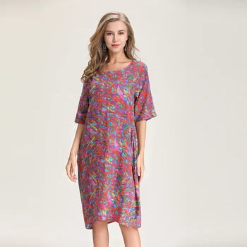 

2020 Summer new ladies suspender dress print word collar seaside holiday beach skirt AliExpress sexy halter strap dress female