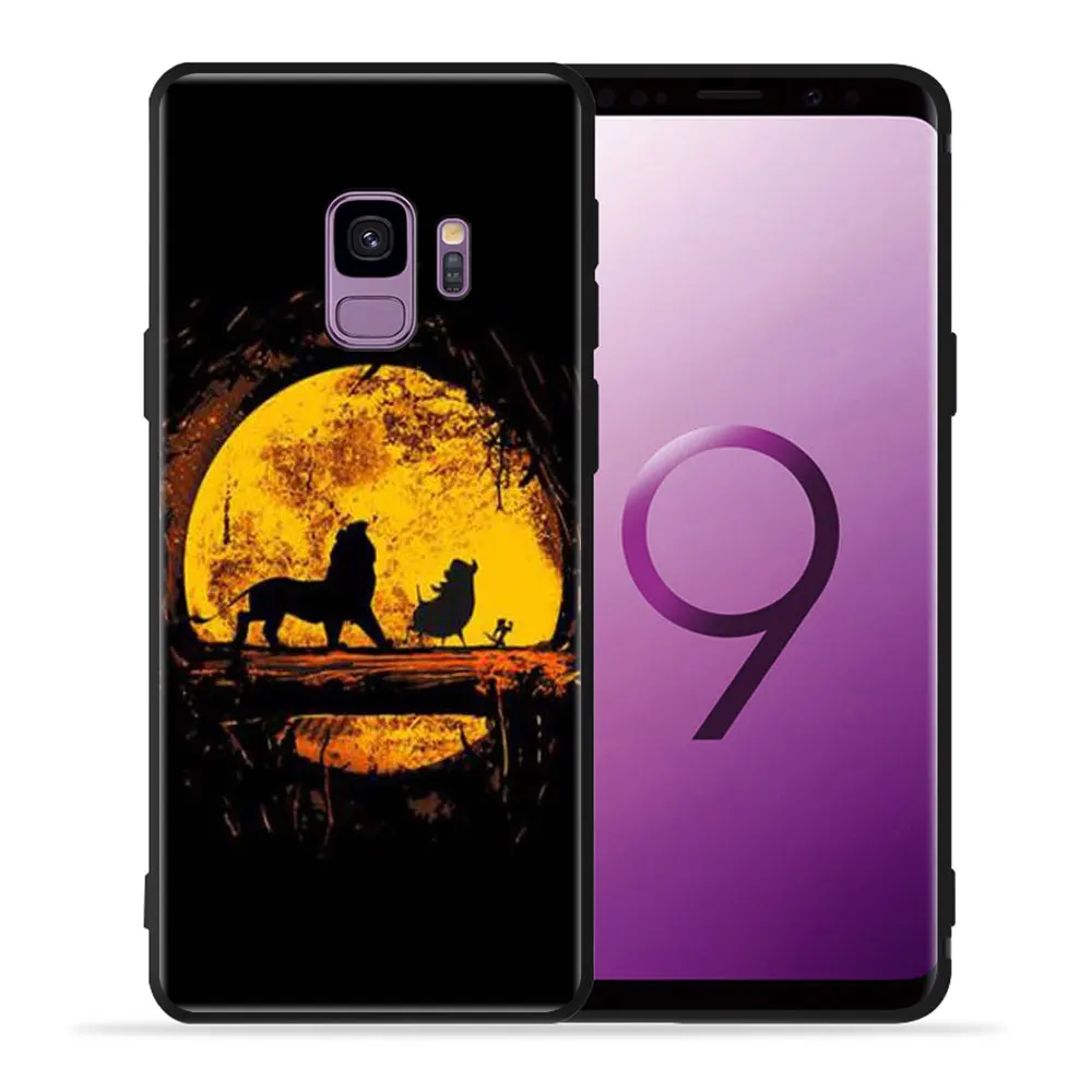 Роскошный силиконовый чехол для samsung galaxy s7 edge s8 s9 s10 note10 plus 5g note 8 note9 Король Лев мягкая задняя крышка - Цвет: P0223M