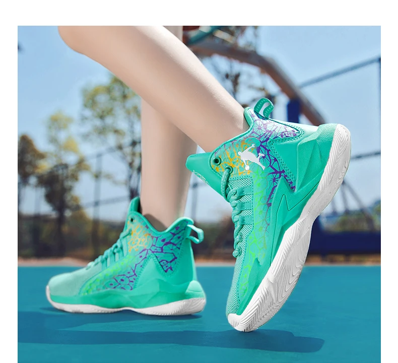 Tênis da Marca Tênis de Basquete do Plutônio das Sapatilhas dos Esportes Novos Meninos Sapatos Hook & Loop Crianças Clássicos 2022 15 hook & loop crianças tênis de basquete