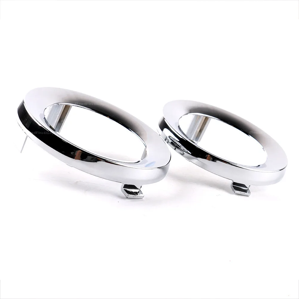 Left Right Front Fog Light Lamp Cover Trim Ring 2Pcs For Subaru Forester 2009 2010 2011 2012 2013