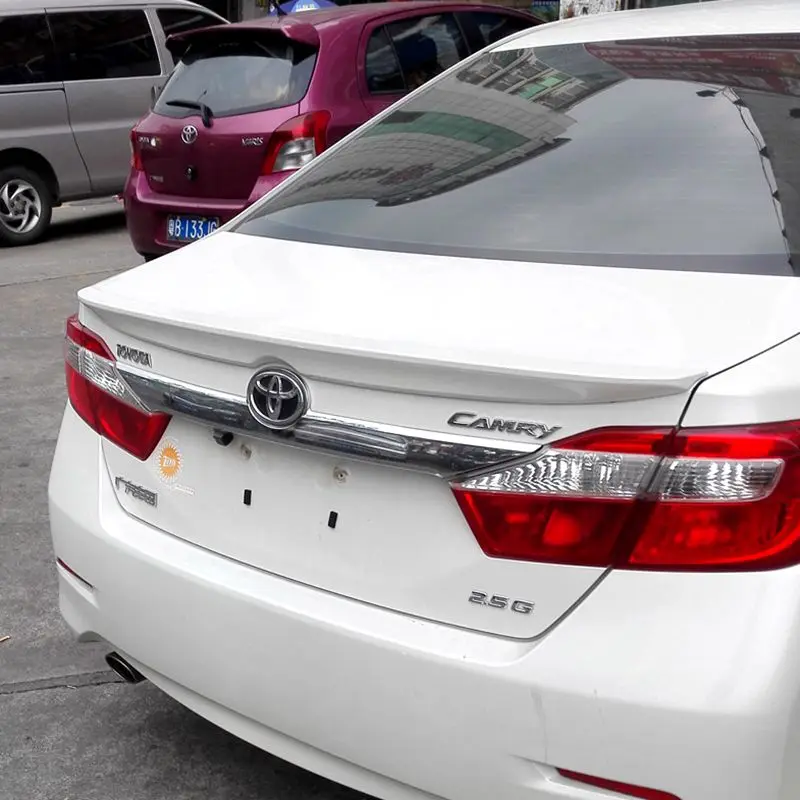 Спойлер для Toyota Camry высококачественный спойлер из АБС пластика заднего крыла