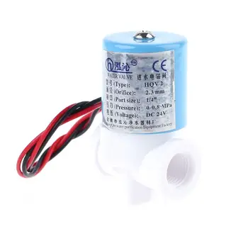 

Practical G1/4\" Solenoid Valve Plastic Normally Closed 2 Way 12V DC 0-120PSI 0-0.8MPa Miniature Valves
