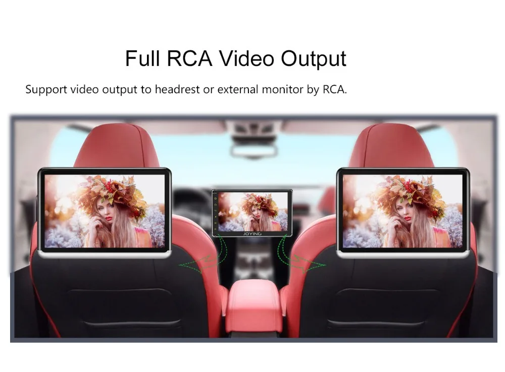 Excellent JOYING one din 7" universal 2GB car radio playe Android 9.0 DSP GPS support video output/Mirror link/Split Screen head unit 18