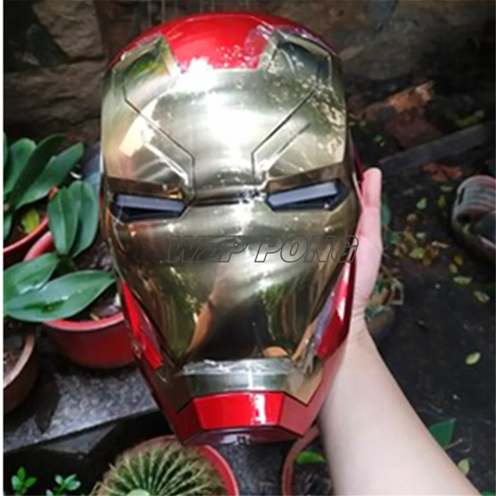 Najtaniej Iron Man MK46 kask 1 1 maska z pcv Cosplay dla Avengers Endgame figurka model kolekcjonerski zabawka dla dzieci prezent