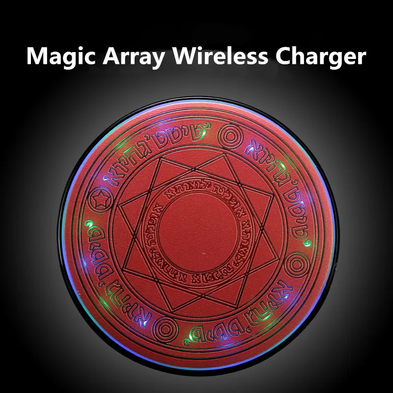 

Wireless Charger Universal Qi Wireless Fast Charger Charging Pad for iPhone X 8 for Samsung s9 s8 s 7Note IY202