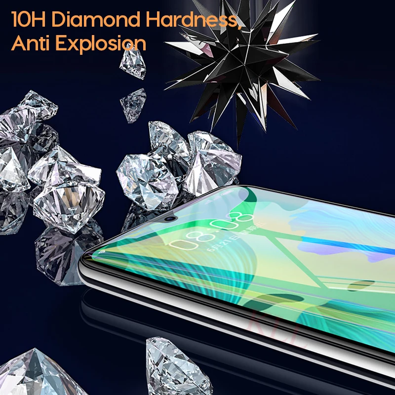 Анти-шпионское закаленное стекло для huawei Nova 5 Pro 5i анти-пип Защита экрана для Honor 9X Pro 7X20 10 9 Lite 20 Pro 9i