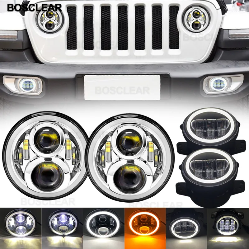 Для toyota fj cruiser фары для Landcruiser HZJ75 75 78 79 серии JTX Land Cruiser для Mazda miata na mx5 miata - Цвет: 60w sliver set2