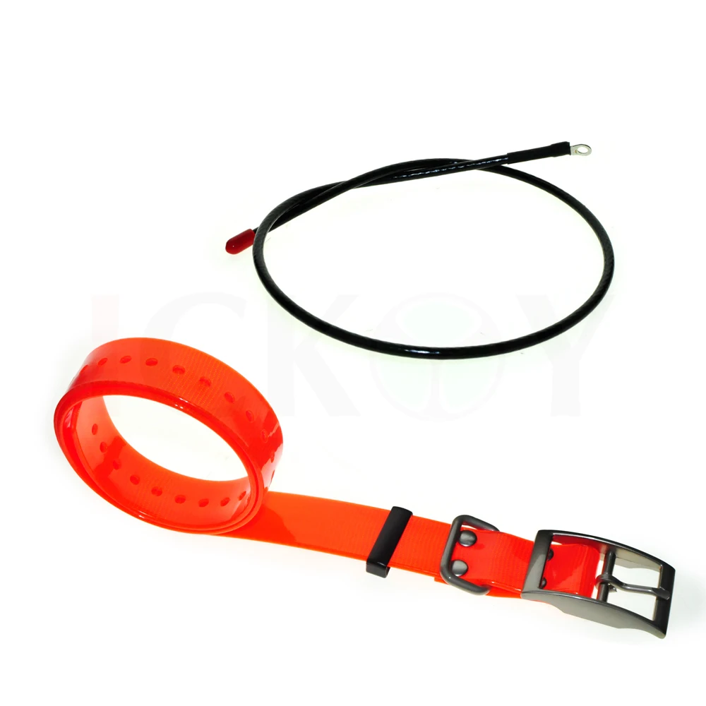 Garmin Astro 320 220 DC30 DC40 DC50 T5 TT10 TT15 T5Mini GPS 칼라용 장거리 교체 안테나 + 칼라 스트랩