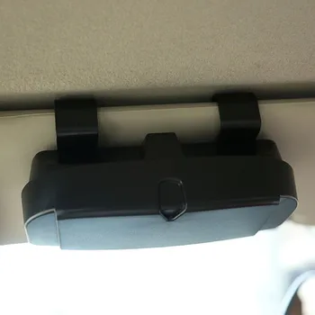 

Auto Car Eyeglasses Clip Ticket Card Clamp ABS Car Glasses Cases Car Sun Visor Sunglasses Holder Accessories 2020