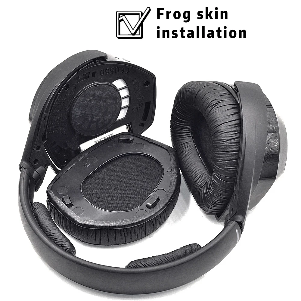 Earpads Velvet Replacement cover for Sennheiser RS165 RS175 RS185 RS195 HDR165 HDR175 HDR185 HDR195 Earmuff Headset Cushion Cup