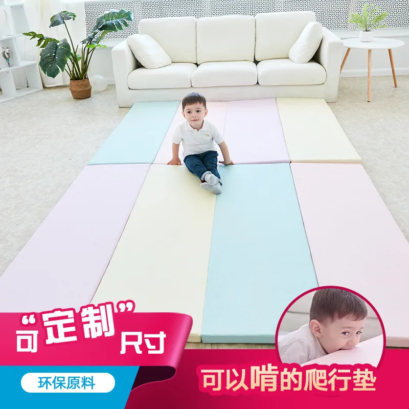 

CHILDREN'S Creeping Mat Folding Thickening 4 Cm Infant XPe Household Living Room Mat Environmentally Friendly Pu Baby Climb Coas