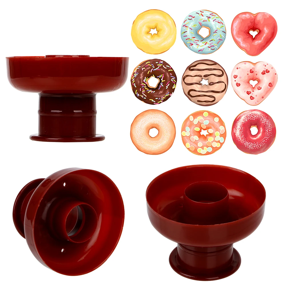 Baking mould cake waffle maker Donut Mould Donut Maker Manual Waffle Dispenser Doughnut Machine Arabic Waffle Plastic